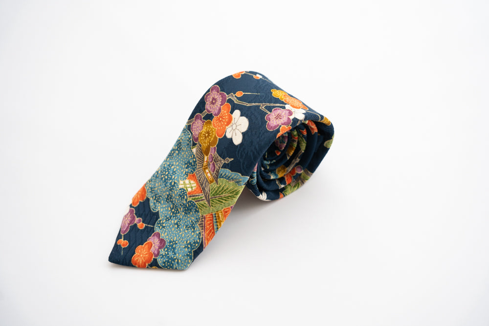 着物ネクタイ:山形
