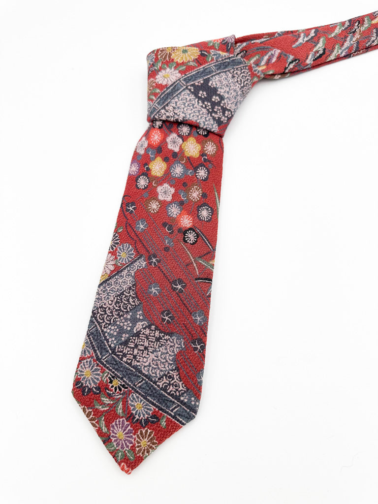 Kimono Tie Soft Red