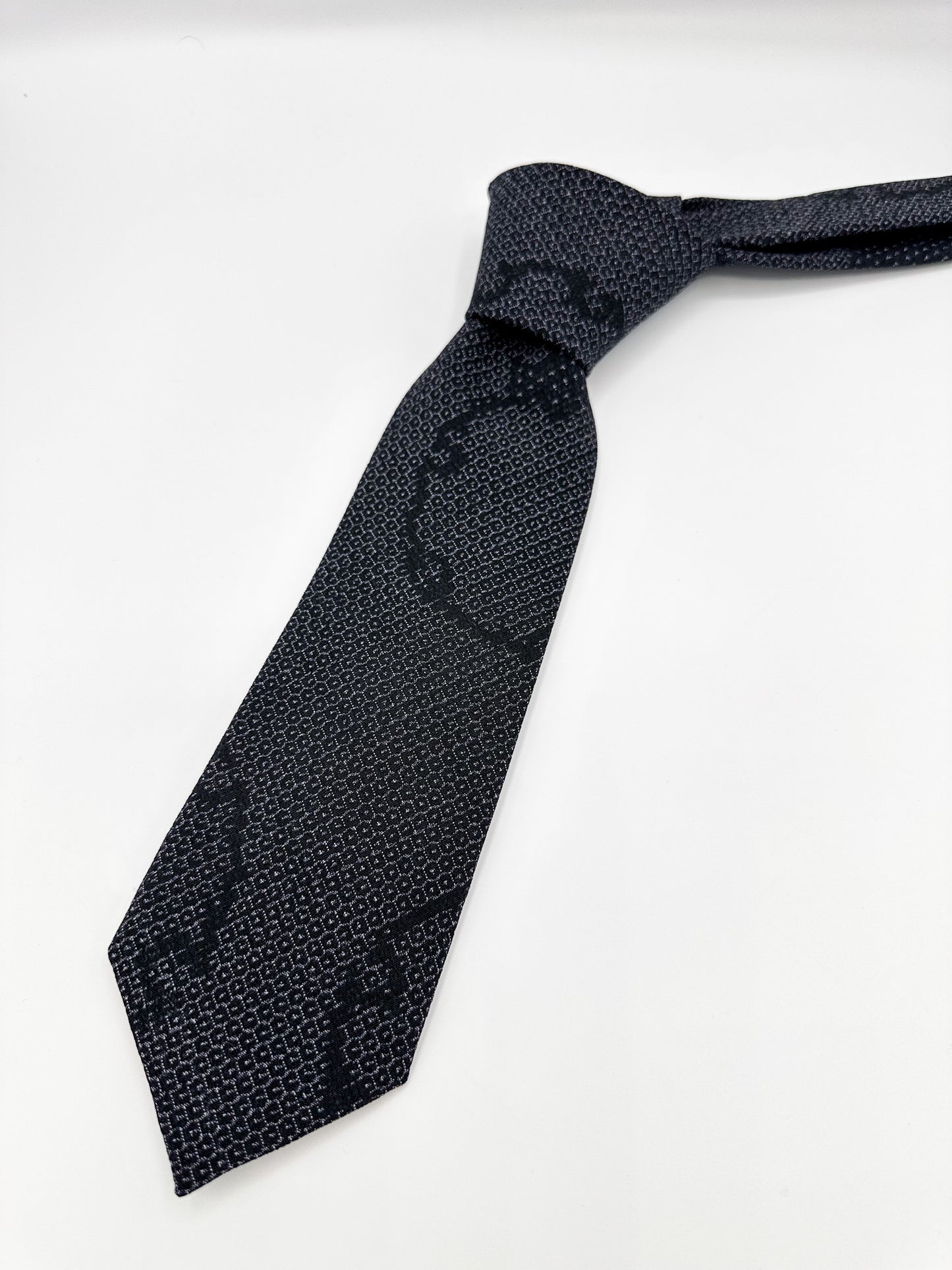 Kimono Tie Geo Weave