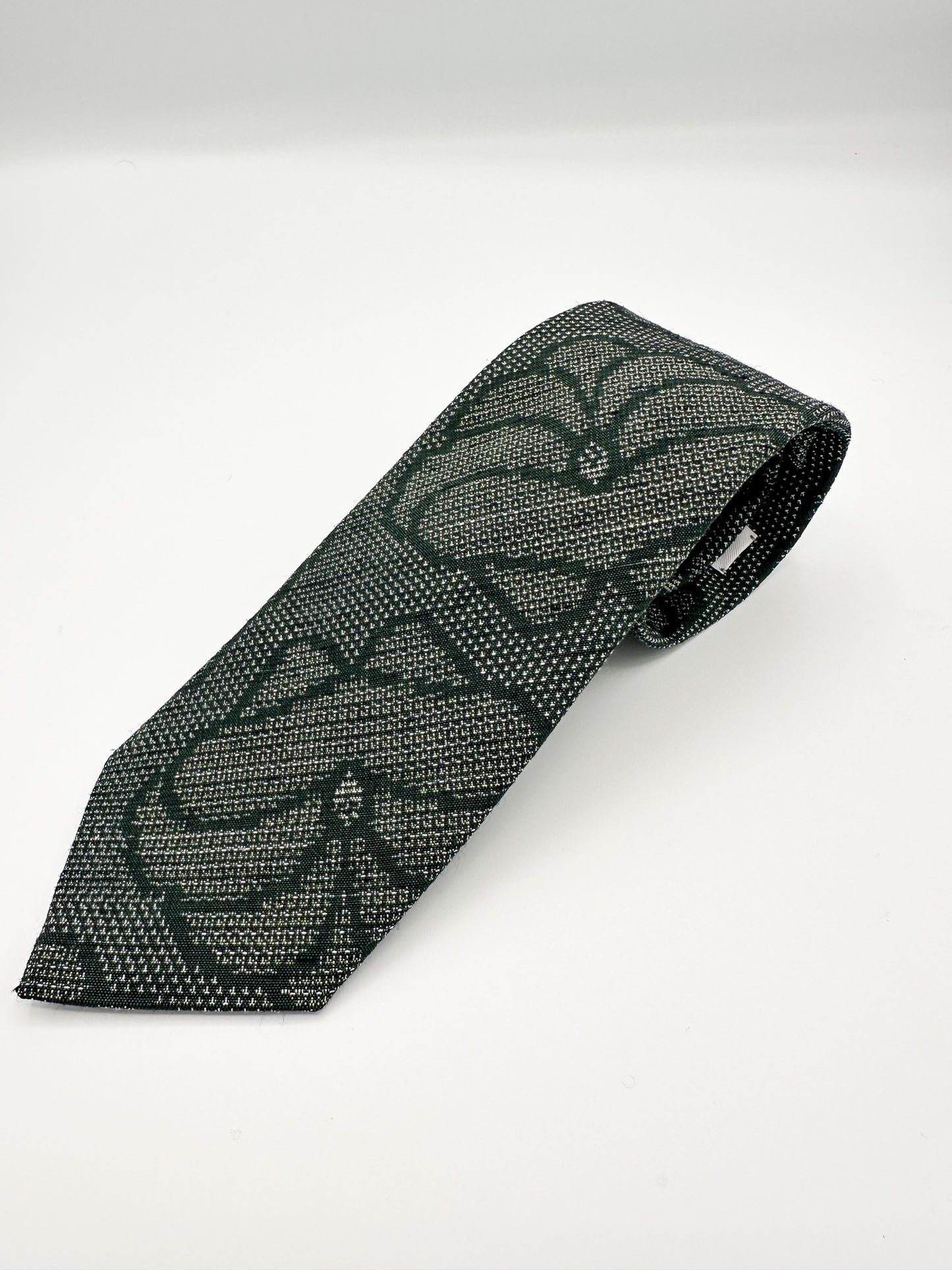 Kimono Tie Textured Botanical