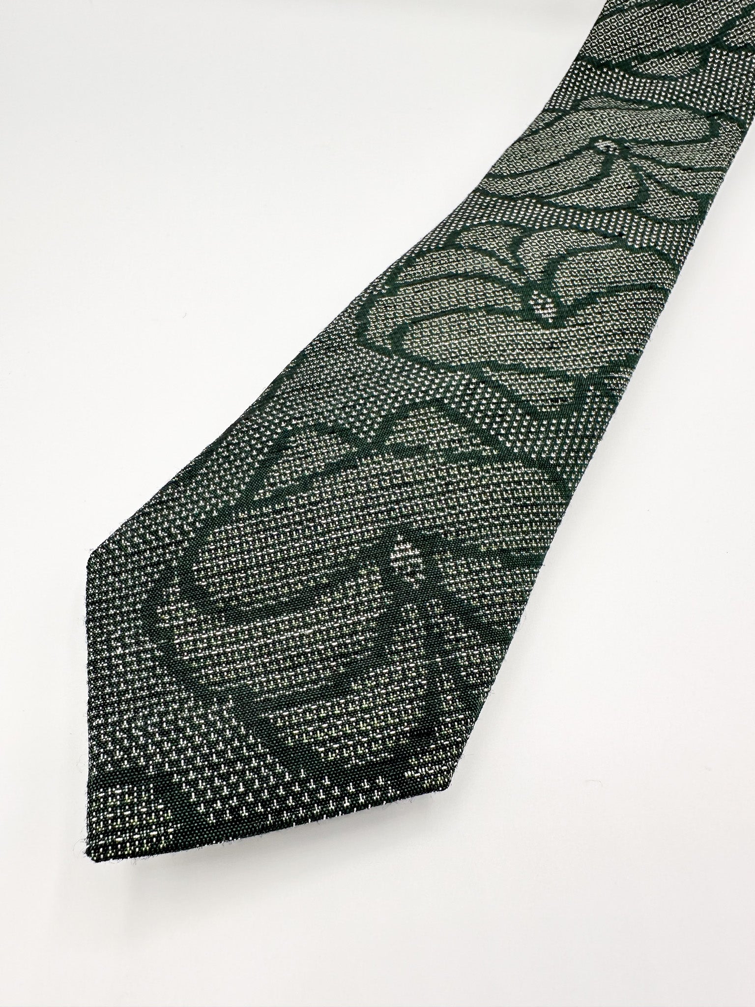 着物ネクタイ テクスチャード ボタニカル