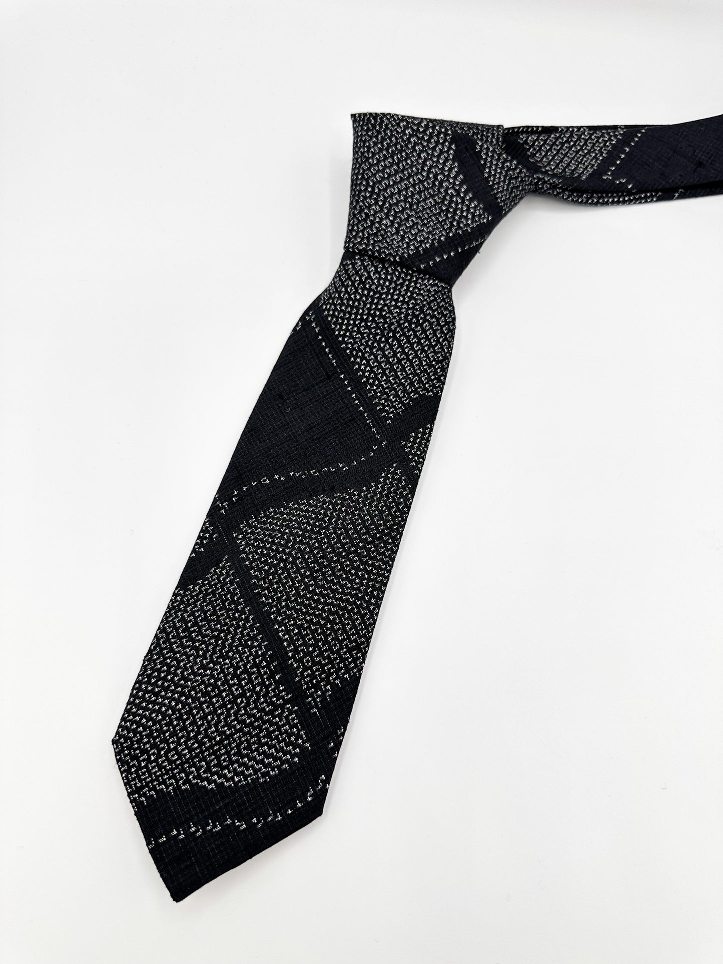 Kimono Tie Woven Contrast