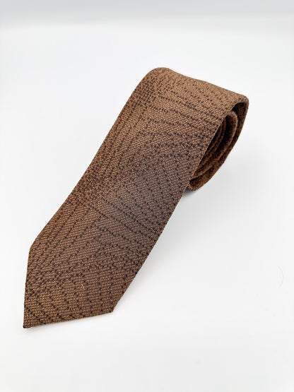 Kimono Tie Textured Brown