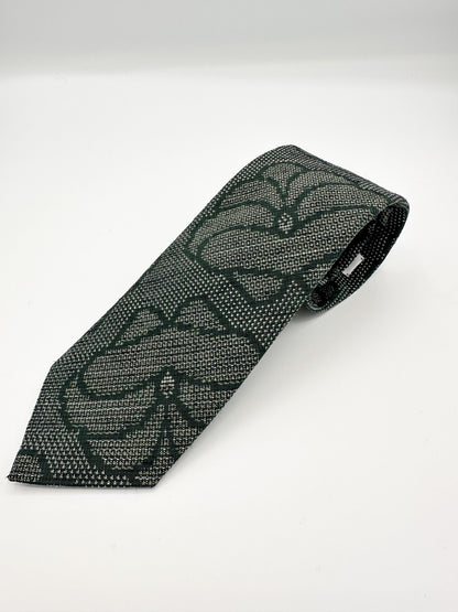 Kimono Tie Textured Botanical