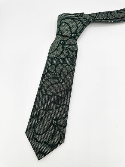 Kimono Tie Textured Botanical