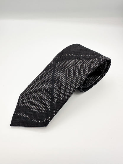 Kimono Tie Woven Contrast
