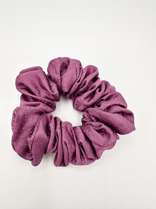 Kimono Scrunchie - Wisteria Plum